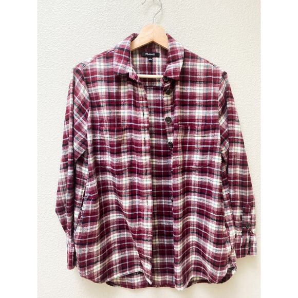 Madewell Flannel Sunday Shirt in Mahaska Plaid - Picture 11 of 11
